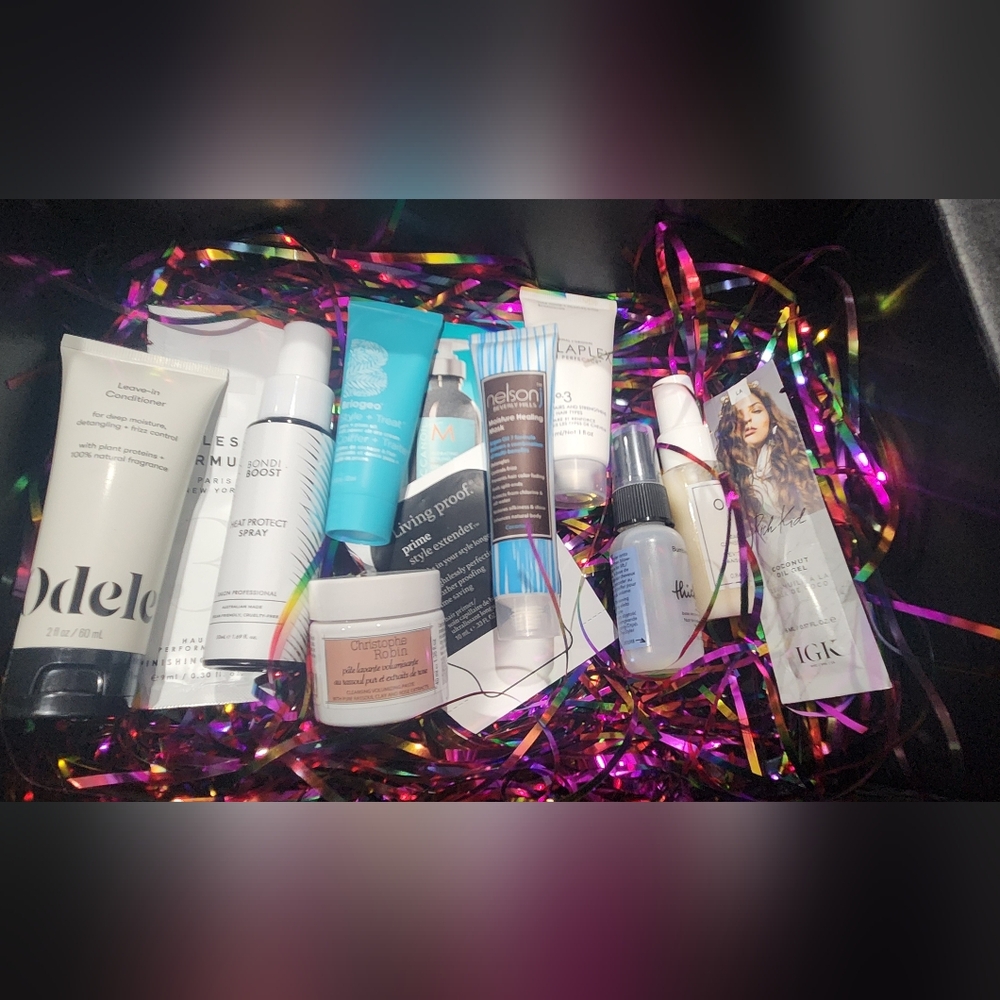 High end mini foil sample hair bundle